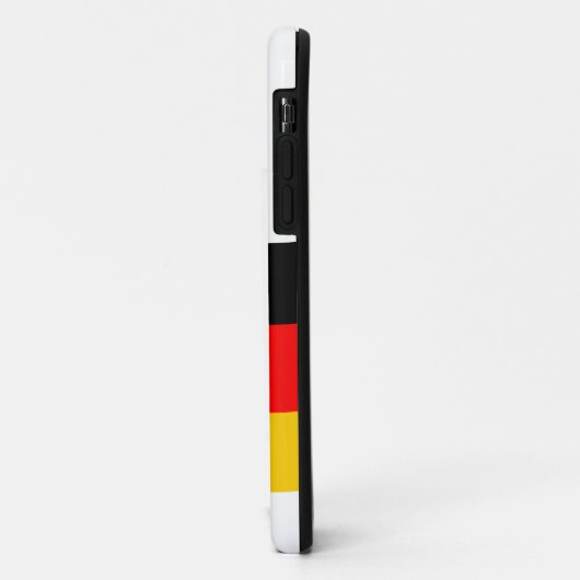 Waving German Flag Case-Mate iPhone Case (Achterkant/links)