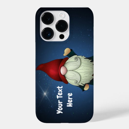 Waving Gnome iPhone/iPad case (Achterkant)