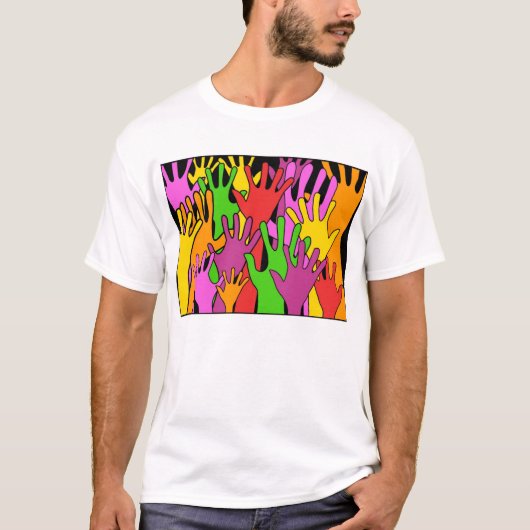 Waving Hands T-shirt (Voorkant)