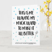 Waving Magic Wand voelt zich beter in de nabije Ka Kaart (Gele Bloem)