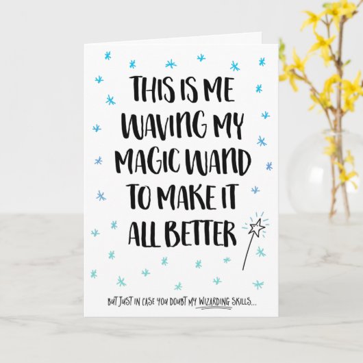 Waving Magic Wand voelt zich beter in de nabije Ka Kaart (Gele Bloem)