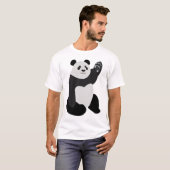 Waving Panda T-shirt (Voorkant volledig)