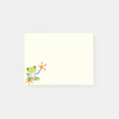 Waving red eyed Tree frog-illustratie Post-it® Notes (Voorkant)