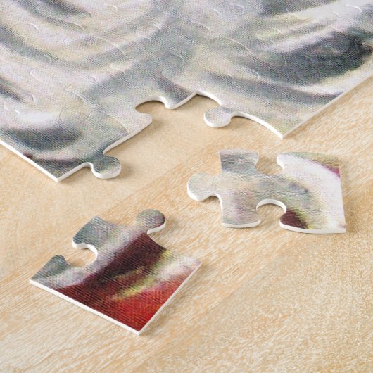 Waving Santa Claus Legpuzzel (Zijkant)