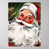 Waving Santa Claus Poster (Voorkant)