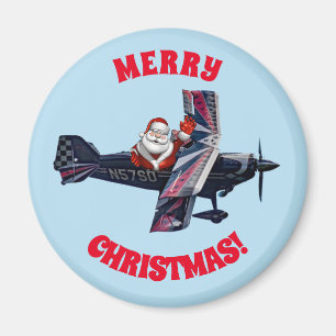 Waving Santa Magneet
