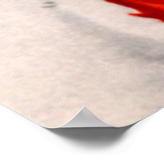 Waving Snowman Poster (Hoek)