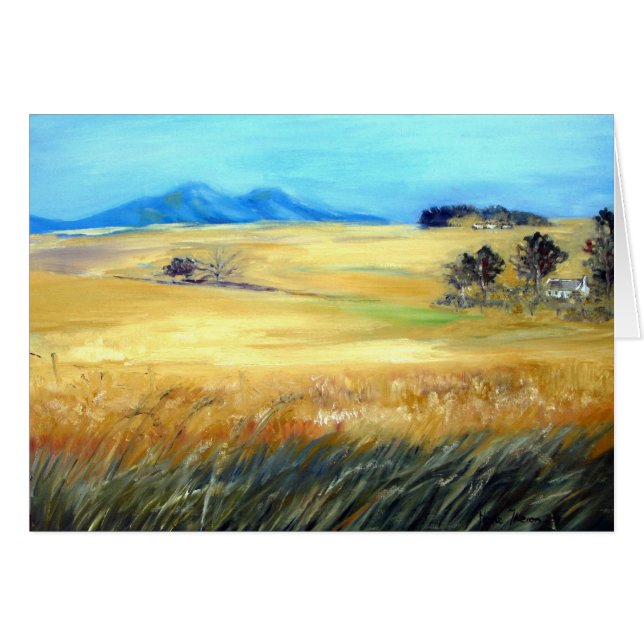 Waving Wheatfields (Voorkant Horizontaal)