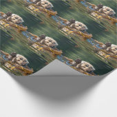 Waving Zee Otter Cadeaupapier (Hoek)