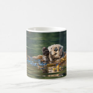 Waving Zee Otter Koffiemok