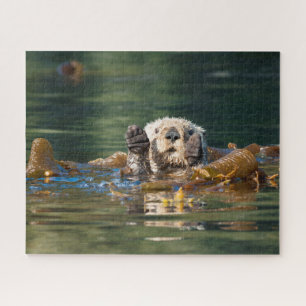 Waving Zee Otter Legpuzzel