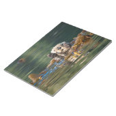 Waving Zee Otter Notitieblok (Schuin)