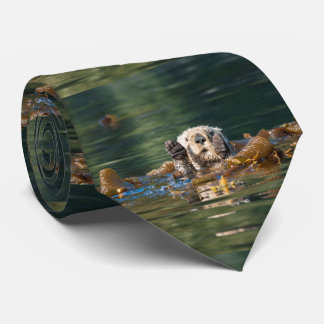Waving Zee Otter Stropdas