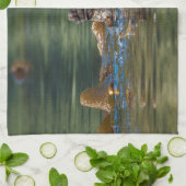 Waving Zee Otter Theedoek (Gevouwen)