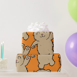 Wavinge Lieve Lachende Beer Cadeaupapier