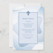 Wavy Abstracte uitnodiging tot religieuze overtuig (Voorkant)