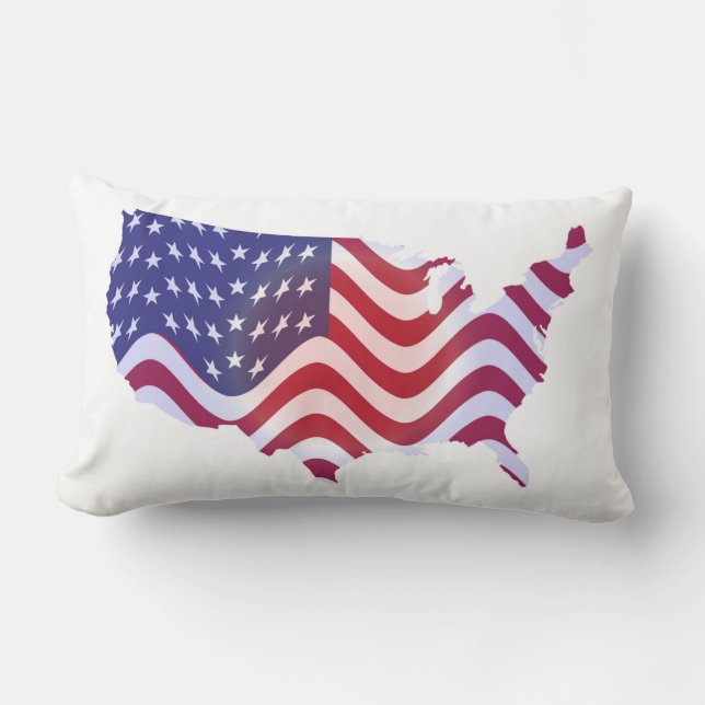 WAVY AMERICAN FLAG KUSSEN (Voorkant)