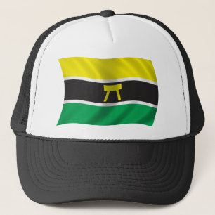 Wavy Ashanti Flag Trucker Pet