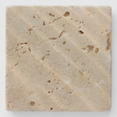 Wavy Beach Sand Stenen Onderzetter (Voorkant)