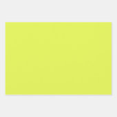 Wavy Blue en Yellow Kaleidoscope Inpakpapier Vel (Voorkant 2)