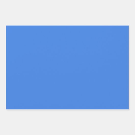 Wavy Blue en Yellow Kaleidoscope Inpakpapier Vel (Voorkant 3)