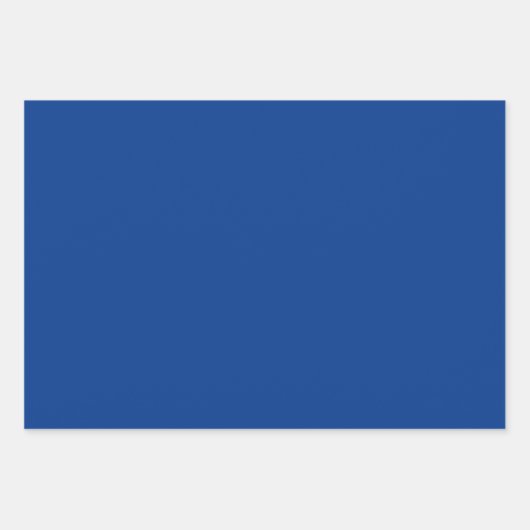 Wavy Blue en Yellow Kaleidoscope Inpakpapier Vel (Voorkant 2)