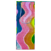 Wavy Colors Wijn Cadeautas (Voorkant)