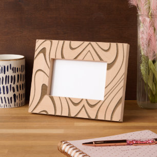 Wavy Cool Modern Funky 4Davey Gegraveerde Lijstjes