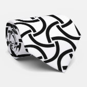 Wavy Curved Lines Stropdas (Opgerold)