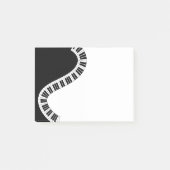 Wavy Curved Piano Keys Post-it® Notes (Voorkant)