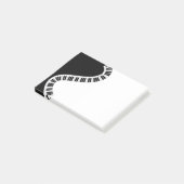 Wavy Curved Piano Keys Post-it® Notes (Schuin)