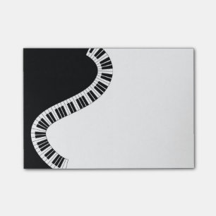Wavy Curved Piano Keys Post-it® Notes