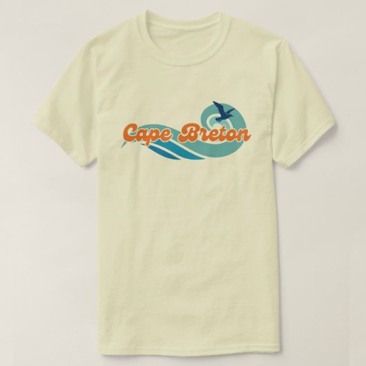 Wavy Days Cape Breton T-shirt (Design voorkant)