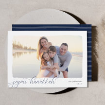 Wavy | Eenvoudige horizontale foto Hanukkah