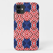 Wavy Flag Banner Case-Mate iPhone Case (Achterkant)