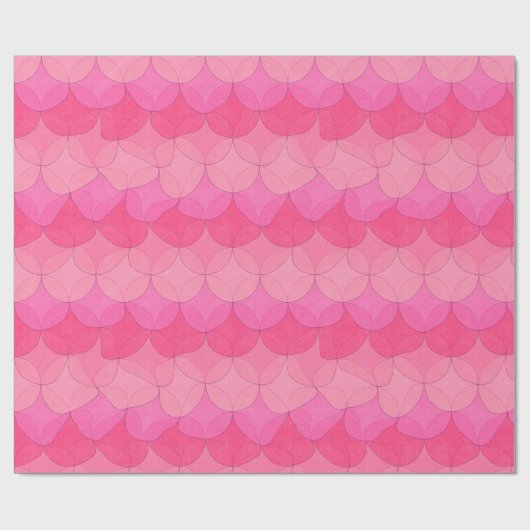 Wavy Geometrisch inpakpapier (Vlak)