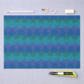Wavy Geometrisch inpakpapier Tissuepapier (Craft)
