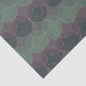 Wavy Geometrisch inpakpapier Tissuepapier (Detail)