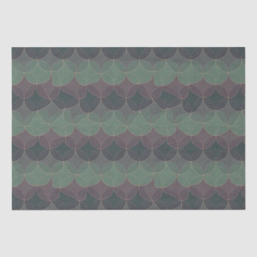 Wavy Geometrisch inpakpapier Tissuepapier (Voorkant)