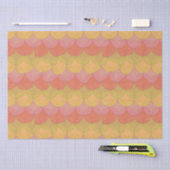 Wavy geometrisch tissuepapier (Craft)