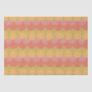 Wavy geometrisch tissuepapier