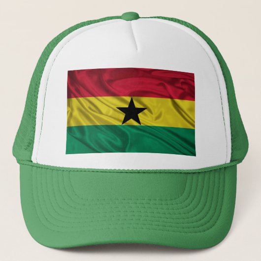 WAVY GH FLAG TRUCKER HAT PET (Voorkant)