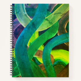 Wavy - Green Leaf Edition Spiral Notitieboek