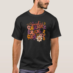 Wavy Groovy Spooky Granny Faboolous Granny T-shirt