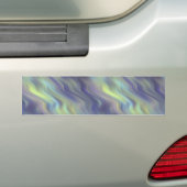 Wavy Lavender Texture Bumpersticker (Op auto)