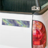 Wavy Lavender Texture Bumpersticker (Op Truck)