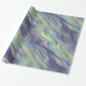 Wavy Lavender Texture Cadeaupapier (Uitgerold)