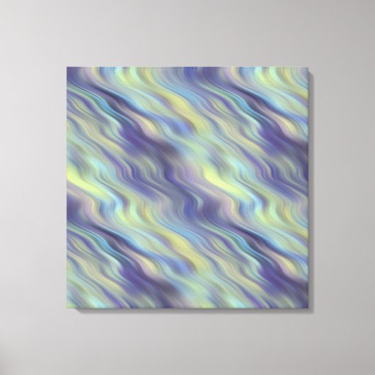 Wavy Lavender Texture Canvas Afdruk (Voorkant)