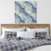 Wavy Lavender Texture Canvas Afdruk (Insitu (Slaapkamer))