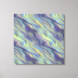 Wavy Lavender Texture Canvas Afdruk